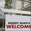 Nudgy Guests Welcome Here