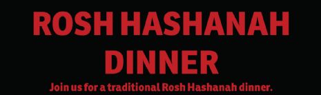 Rosh Hashana Dinner